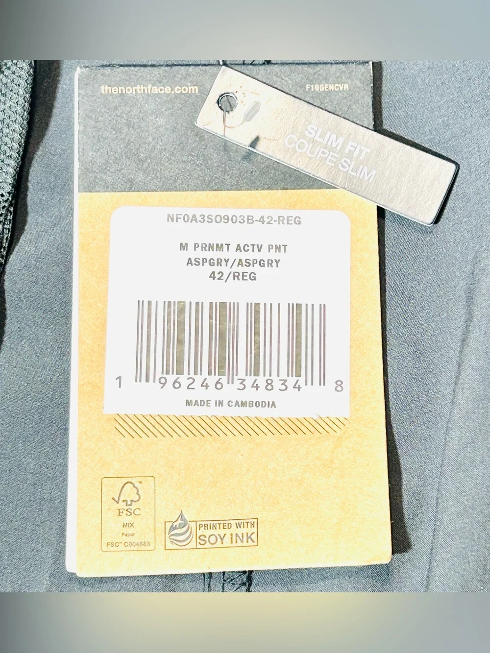 The North Face Paramount Active Pants New Men size 38 X 32 FlashDry UPF 40